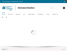 Tablet Screenshot of movementbuilders.com.au